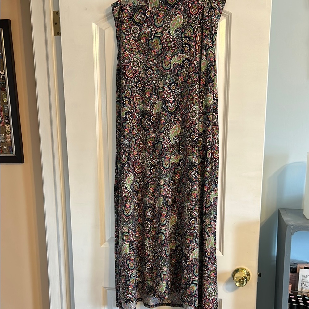 LuLaRoe Multicolor Paisley Skirt